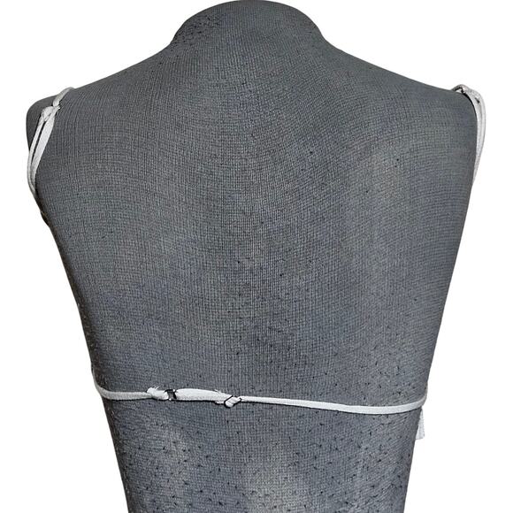 Edikted Cream Crop Top Size Small - Picture 2 of 3